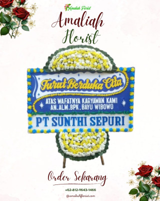 Papan Bunga Duka di Binjai Selatan