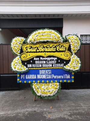 Papan Bunga Duka di Binjai Selatan