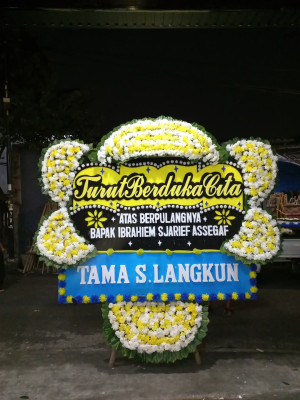 Papan Bunga Duka di Binjai Selatan