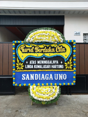 Papan Bunga Duka di Binjai Selatan
